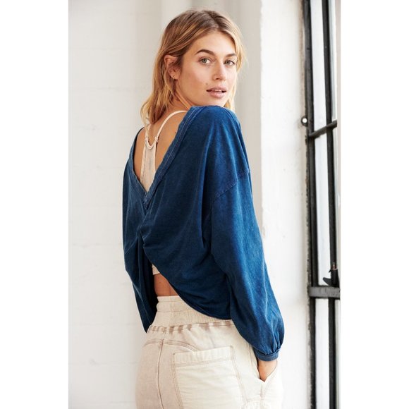 Free People Tops - NWT Free People Moon Rising Long Sleeve Top